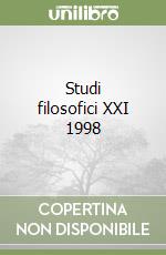 Studi filosofici XXI 1998
