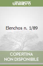 Elenchos n. 1/89 libro