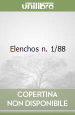 Elenchos n. 1/88 libro