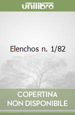 Elenchos n. 1/82 libro