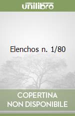 Elenchos n. 1/80 libro