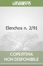 Elenchos n. 2/91 libro