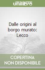 Dalle origini al borgo murato: Lecco libro