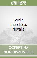 Studia theodisca. Novalis libro