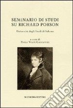 Seminario di studi su Richard Porson libro