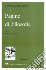 Pagine di filosofia libro