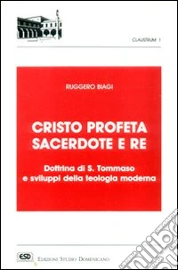 Cristo profeta e sacerdote e re libro