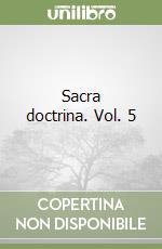 Sacra doctrina. Vol. 5