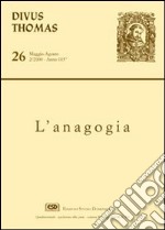 Divus Thomas (2000). Vol. 2: Anagogia libro