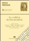 La visibilità del Dio invisibile libro