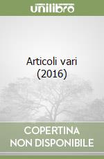 Articoli vari (2016)