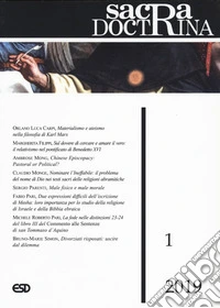 Sacra doctrina (2019). Vol. 1