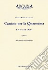 Cantate per la Quaresima. L'Addolorata divina madre e desolatissima nella Soledad (J-C 123) libro