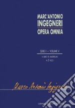 Opera omnia. Serie seconda: musica profana. Vol. 5: Quinto libro di madrigali a 5 voci libro