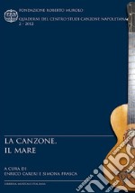 La canzone, il mare libro