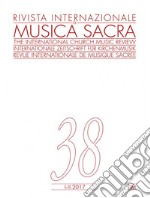 Rivista internazionale di musica sacra. Vol. 1-2 (2017) libro