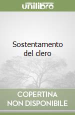 Sostentamento del clero libro