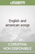 English and american songs libro