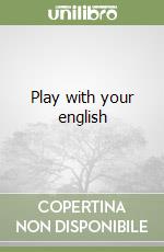 Play with your english libro