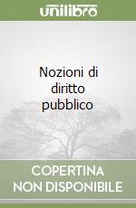 Nozioni di diritto pubblico