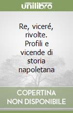 Re, viceré, rivolte. Profili e vicende di storia napoletana libro