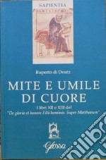 Mite e umile di cuore. I libri XII e XIII del 'De gloria et honore Filii hominis. Super Matthaeum' libro