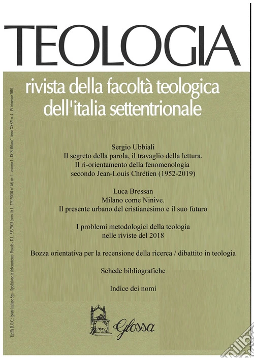 Teologia (2019). Vol. 4