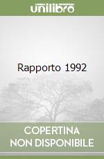 Rapporto 1992 libro