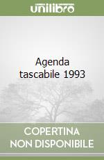 Agenda tascabile 1993 libro