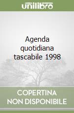 Agenda quotidiana tascabile 1998 libro