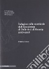 Indagine sulle matricole dell'Accademia di belle arti di Venezia 2007-2008 libro