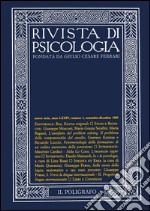 Rivista di psicologia (1989). Vol. 3: Settembre-dicembre libro