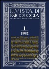 Rivista di psicologia (1992). Vol. 1 libro di Rotili M. (cur.)