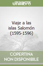 Viaje a las islas Salomón (1595-1596) libro