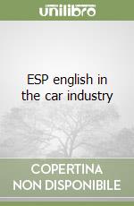 ESP english in the car industry libro