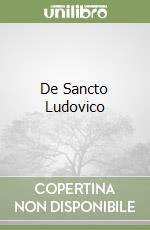 De Sancto Ludovico libro