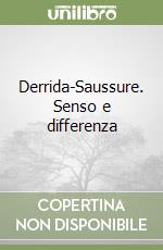 Derrida-Saussure. Senso e differenza libro