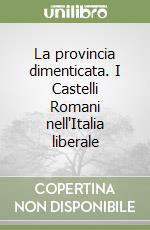 La provincia dimenticata. I Castelli Romani nell'Italia liberale libro