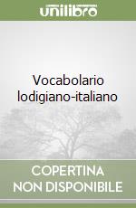 Vocabolario lodigiano-italiano libro