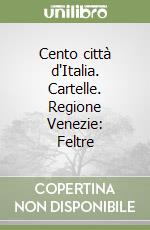 Cento città d'Italia. Cartelle. Regione Venezie: Feltre libro