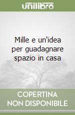 Mille e un'idea per guadagnare spazio in casa libro