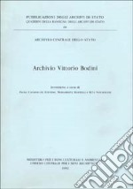 Archivio Vittorio Bodini. Inventario libro