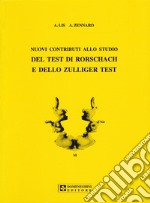 Nuovi contributi allo studio del test di Rorschach e dello Zulliger test libro