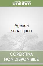 Agenda subacqueo libro