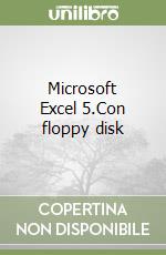 Microsoft Excel 5.Con floppy disk libro