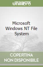 Microsoft Windows NT File System libro