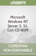 Microsoft Windows NT Server 3. 51. Con CD-ROM libro