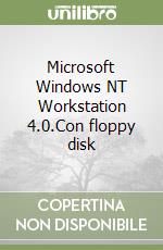 Microsoft Windows NT Workstation 4.0.Con floppy disk libro