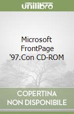 Microsoft FrontPage '97.Con CD-ROM libro