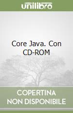 Core Java. Con CD-ROM libro